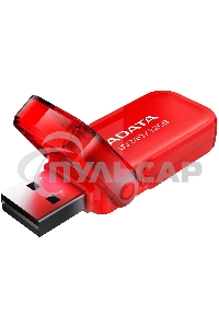 Флешка USB ADATA UV240 (AUV240-32G-RRD), 32 Gb, USB 2.0, R/W 15/5, красный