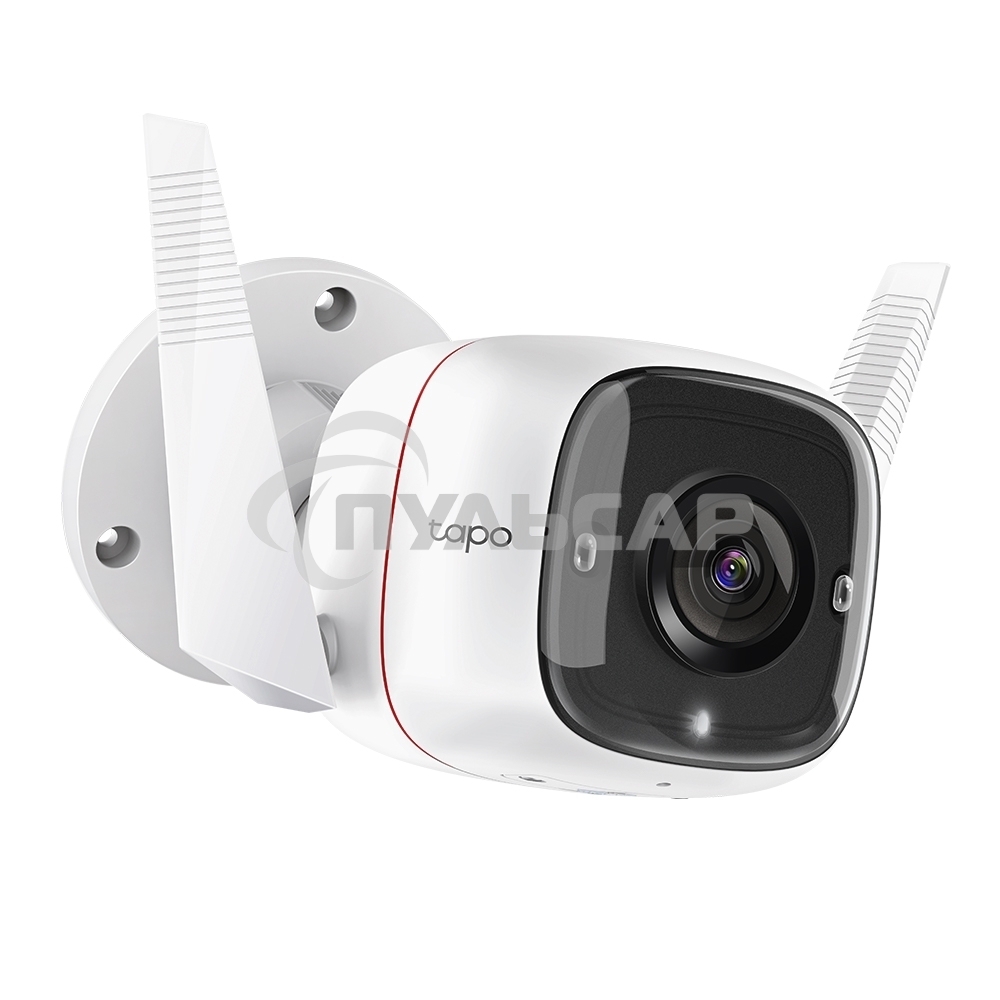 Видеокамера IP TP-Link Tapo C310 белый 3MP indoor & outdoor IP camera, 30m Night Vision, IP66 dust & waterproof, Motion Detection and Notification, 2-way Audio, supports Micro SD card storage, easy setup with APP