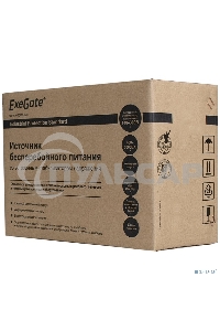 Источник бесперебойного питания ExeGate SpecialPro UNB-800.LED.AVR.EURO 800VA/480W, LED, AVR, 2 евророзетки, черный