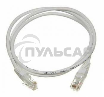 Патч-корд Lanmaster TWT RJ-45 (m)-RJ-45 (m) cat5E 0.5м серый 