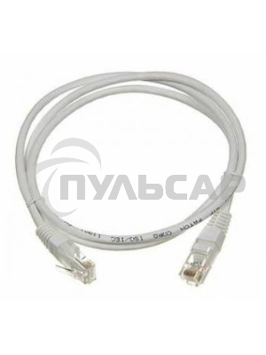 Патч-корд Lanmaster TWT RJ-45 (m)-RJ-45 (m) cat5E 0.5м серый 