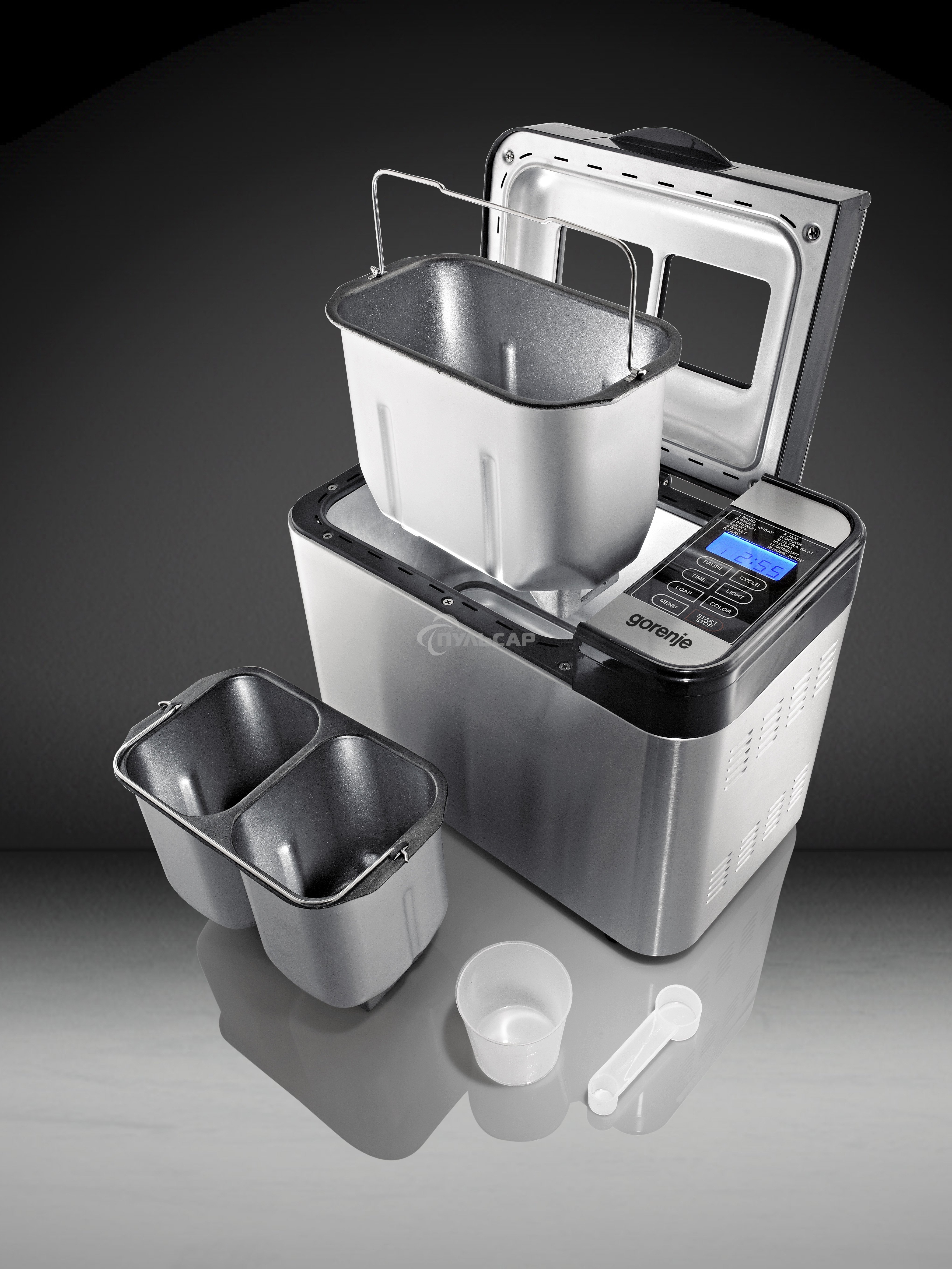 Хлебопечь Gorenje BM1400E 815Вт серебристый