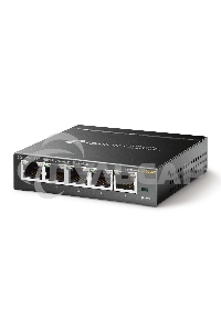 Сетевой коммутатор TP-Link SMB TL-SG105E 5-Port Gigabit Desktop Easy Smart Switch, 5 10/100/1000Mbps RJ45 ports, MTU/Port/Tag-based VLAN, QoS, IGMP Snooping