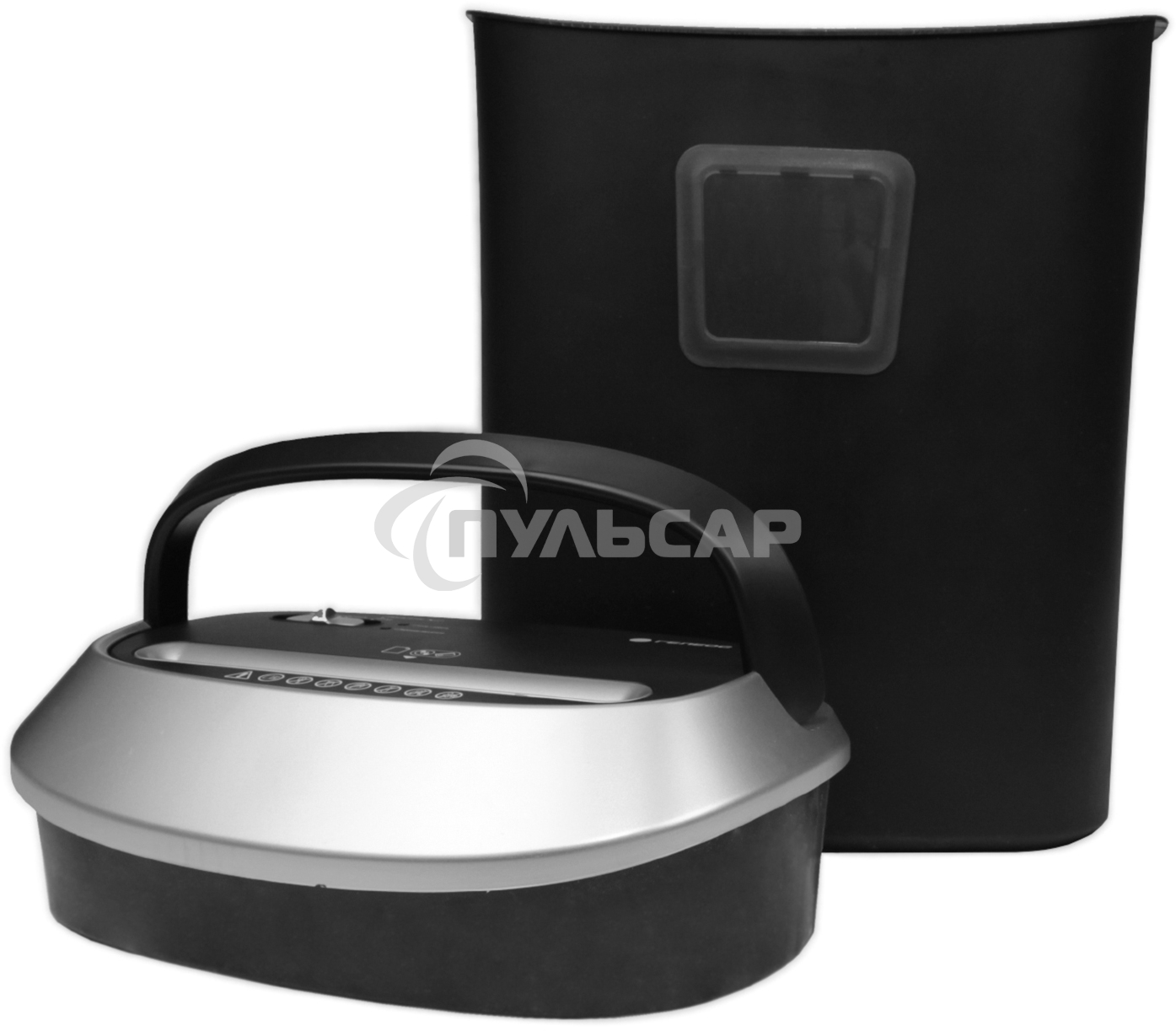 Уничтожитель документов ГЕЛЕОС УМ30-4, DIN P-4 (4 ур-нь секр.), фрагмент 3,8х35мм, 15-17 (70г/м2), CD/пл.карты/скрепки/скобы, 30 литров