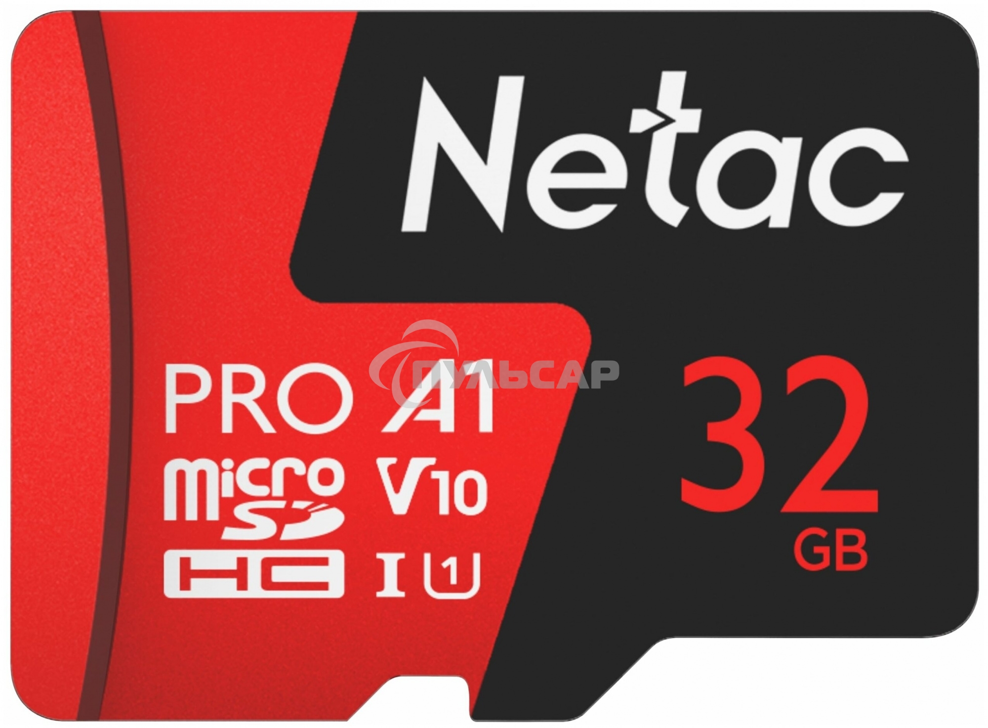 Флеш карта MicroSD card Netac P500 Extreme Pro 32Gb, retail version w/SD adapter