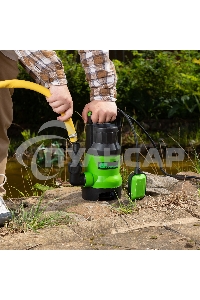 Дренажный насос СИБРТЕХ для грязной воды СДН800-35 800 Вт напор 9 м 13500 л/ч 97265