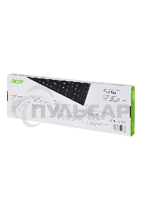 Клавиатура проводная Acer OKW010 ZL.KBDEE.002, USB, черный