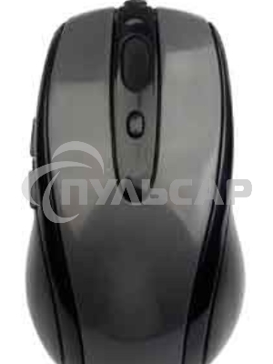 Мышь проводная A4Tech N-708X серый глянец/черный, 1600 dpi, USB, кнопки - 6