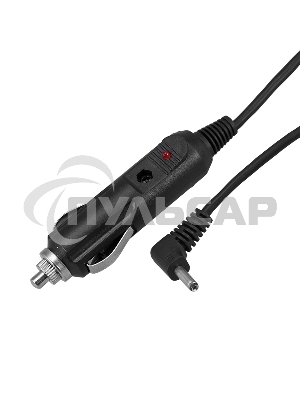 Автозарядка с индикатором Rexant (разъем 1.4х3.4) (АЗУ) шнур прямой 1.5 м