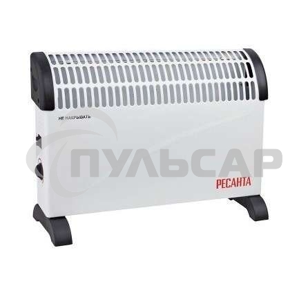 Конвектор Ресанта ОК-1000С белый, 1000 Вт, 15 м2, термостат