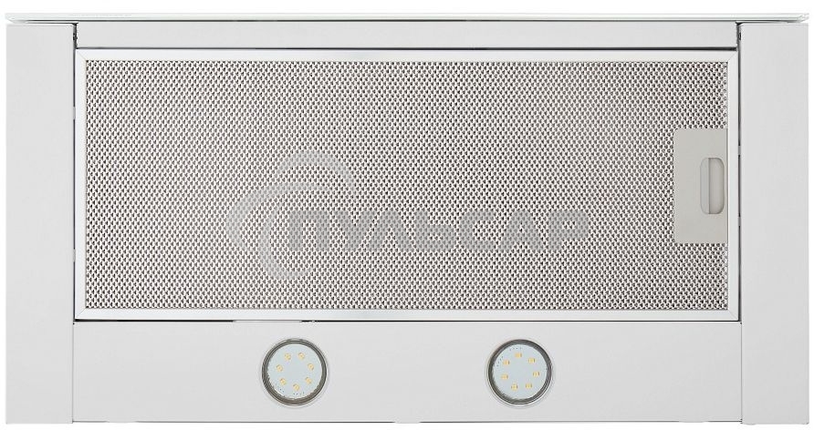 Вытяжка встраиваемая Maunfeld Ouse Touch Glass 60 белый, 60 см, 750 куб. м/ч, 48 дБ