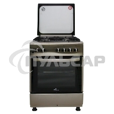 Плита газовая DE Luxe 606040.24-000 ГКР (ЧР) нержавеющая сталь, конфорок 4 шт, духовка 64 л, 60 см x 85 см x 60 см Плита газовая DE Luxe 606040.24-000 ГКР (ЧР) нержавеющая сталь, конфорок 4 шт, духовка 64 л, 60 см x 85 см x 60 см