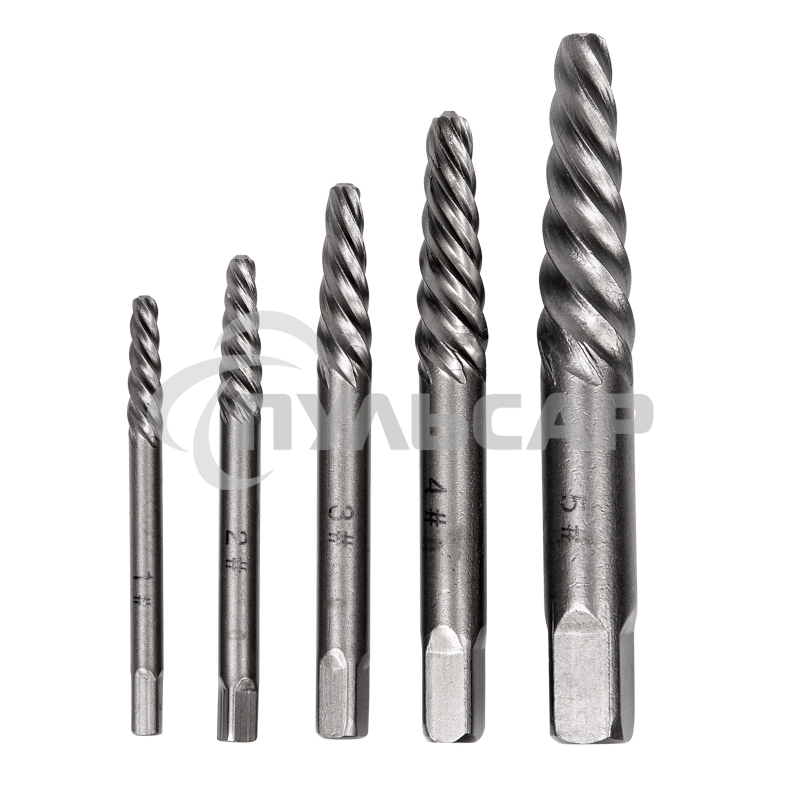 Набор экстракторов для шурупов № 1 Kranz