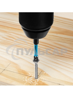 Набор бит торсионных PZ2x50 мм, для ударных шуруповертов, 10 шт. Gross