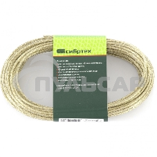 Трос СИБРТЕХ металлополимерный прозрачный ПР-3,0, 47629 Трос СИБРТЕХ металлополимерный прозрачный ПР-3,0, 47629