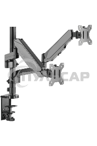 Кронштейн (держатель) ONKRON G140 для двух мониторов 13