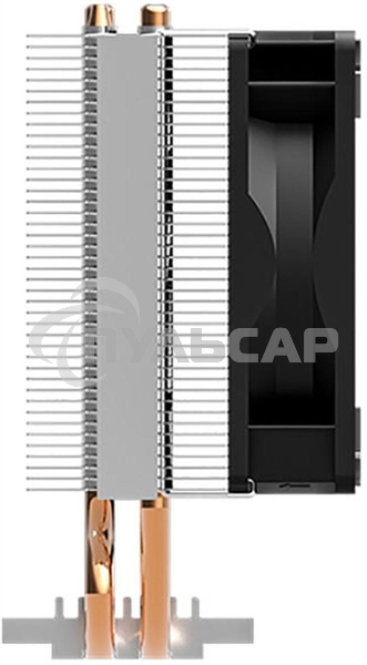 Кулер ZALMAN CNPS4X, 92мм FAN, 2 HEAT PIPES, 4-PIN PWM, 2000 RPM MAX, 28DBA, LONG LIFE BEARING, LGA775/115X, AM4/AM3+/AM3/FM2+/FM2