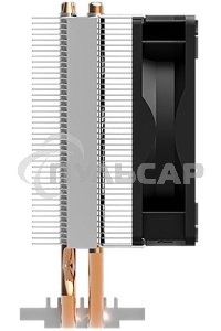 Кулер ZALMAN CNPS4X, 92мм FAN, 2 HEAT PIPES, 4-PIN PWM, 2000 RPM MAX, 28DBA, LONG LIFE BEARING, LGA775/115X, AM4/AM3+/AM3/FM2+/FM2