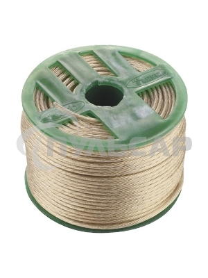 Трос СИБРТЕХ металлополимерный прозрачный ПР-4,0, 47630