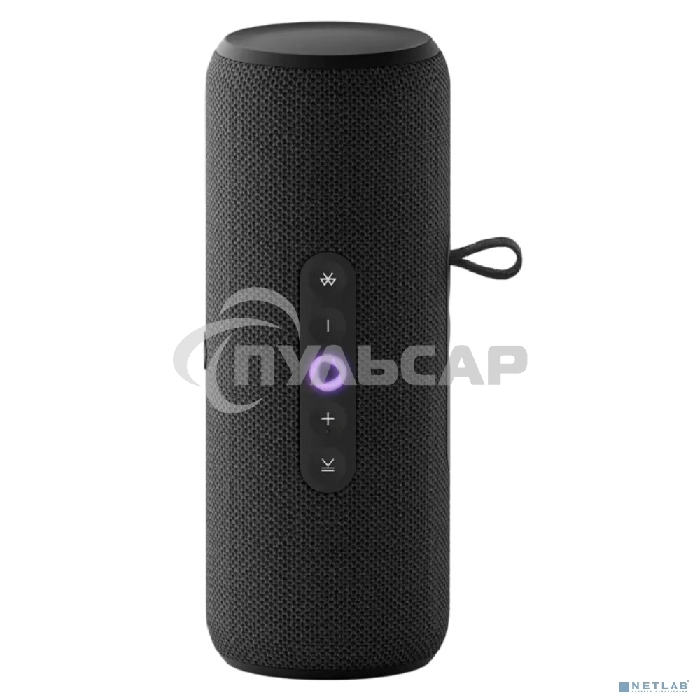 Умная колонка Yandex Стрит Алиса черный 30W 2.0 BT/Wi-Fi 10м 3300mAh (YNDX-00030BLK)