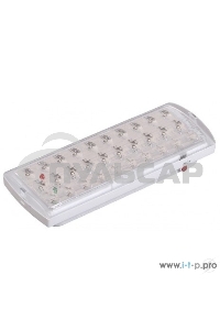 Светильник аварийный Iek LDPA0-2101-30-K01 ДПА 2101, аккумулятор, 4ч, 30LED, IP20, IEK