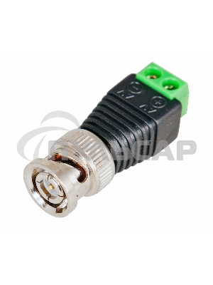 Разъем штекер BNC с клеммной колодкой Rexant
