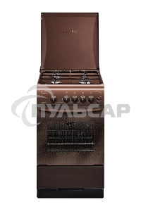 Плита газовая Gefest ПГ 3200-06 К19 коричневый, конфорок 4 шт, духовка 42 л, 50 см x 85 см x 57 см