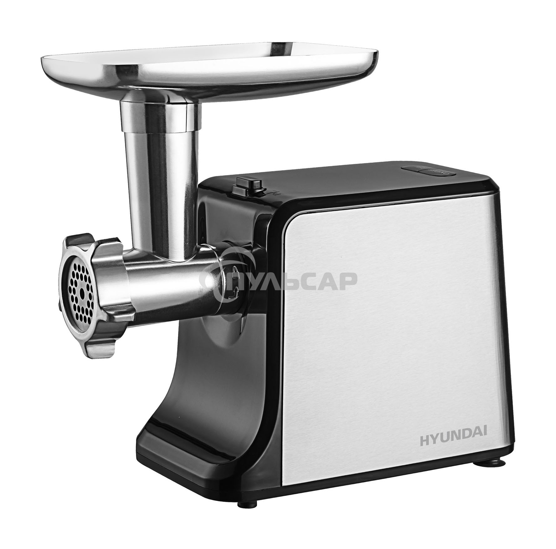 Мясорубка электрическая Hyundai HY-MG2322 1200Вт черный/серебристый
