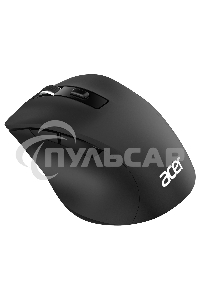 Мышь беспроводная Acer OMR140 черный, 1600 dpi, радиоканал, USB, кнопки - 6