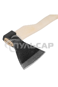 Россия Топор,1200 г,в сборе,кованый,деревянное топорище,400 мм,аО,21661