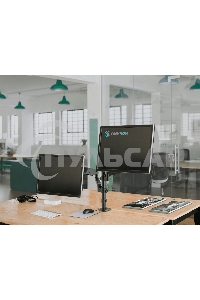 Кронштейн (держатель) ONKRON G140 для двух мониторов 13