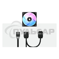 Вентилятор для корпуса Ocypus Delta F12 BK ARGB черный 120мм 2000rpm 4-pin