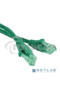 Патч-корд PC-LPM-UTP-RJ45-RJ45-C6-0.5M-LSZH-GN Патч-корд U/UTP, Cat.6, LSZH, 0.5 м, зеленый
