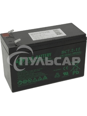 Батарея B.B.Battery BC 7.2-12 (12V 7.2Ah)