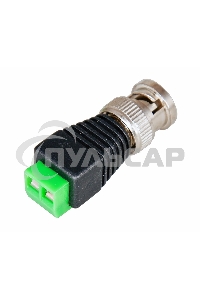 Разъем штекер BNC с клеммной колодкой Rexant