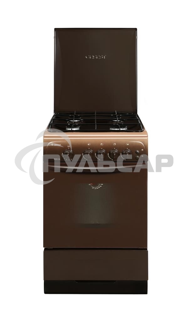 Плита газовая Gefest ПГ 3200-06 К43 коричневый, конфорок 4 шт, духовка 42 л, 50 см x 85 см x 57 см