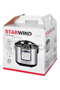 Мультиварка Starwind SMC4201 5л 700Вт серебристый/черный