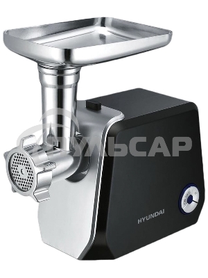 Мясорубка электрическая Hyundai HY-MG4422 1200Вт черный/серебристый
