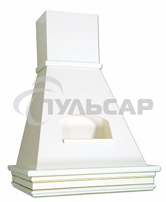 Вытяжка каминная Elikor Бельведер Валенсия 90П-650-П3Д топленое молоко/дуб, 90 см, 650 куб. м/ч, 56 дБ