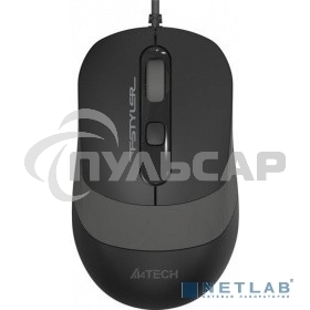 Комплект клавиатура + мышь A4 Fstyler F1010 клав:черный/серый мышь:черный/серый USB Multimedia