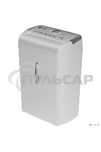 Шредер Cactus CS-SH-C5 белый (секр.P-4) фрагменты 10лист. 21лтр. скрепки скобы пл.карты