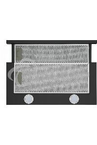 Вытяжка встраиваемая Maunfeld VS Light 60 черный, 60 см, 520 куб. м/ч, 56 дБ