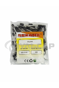 Наконечник штыревой втулочный изолированный F-18 мм 1.5 мм² (НШВи 1.5-18) черный Rexant