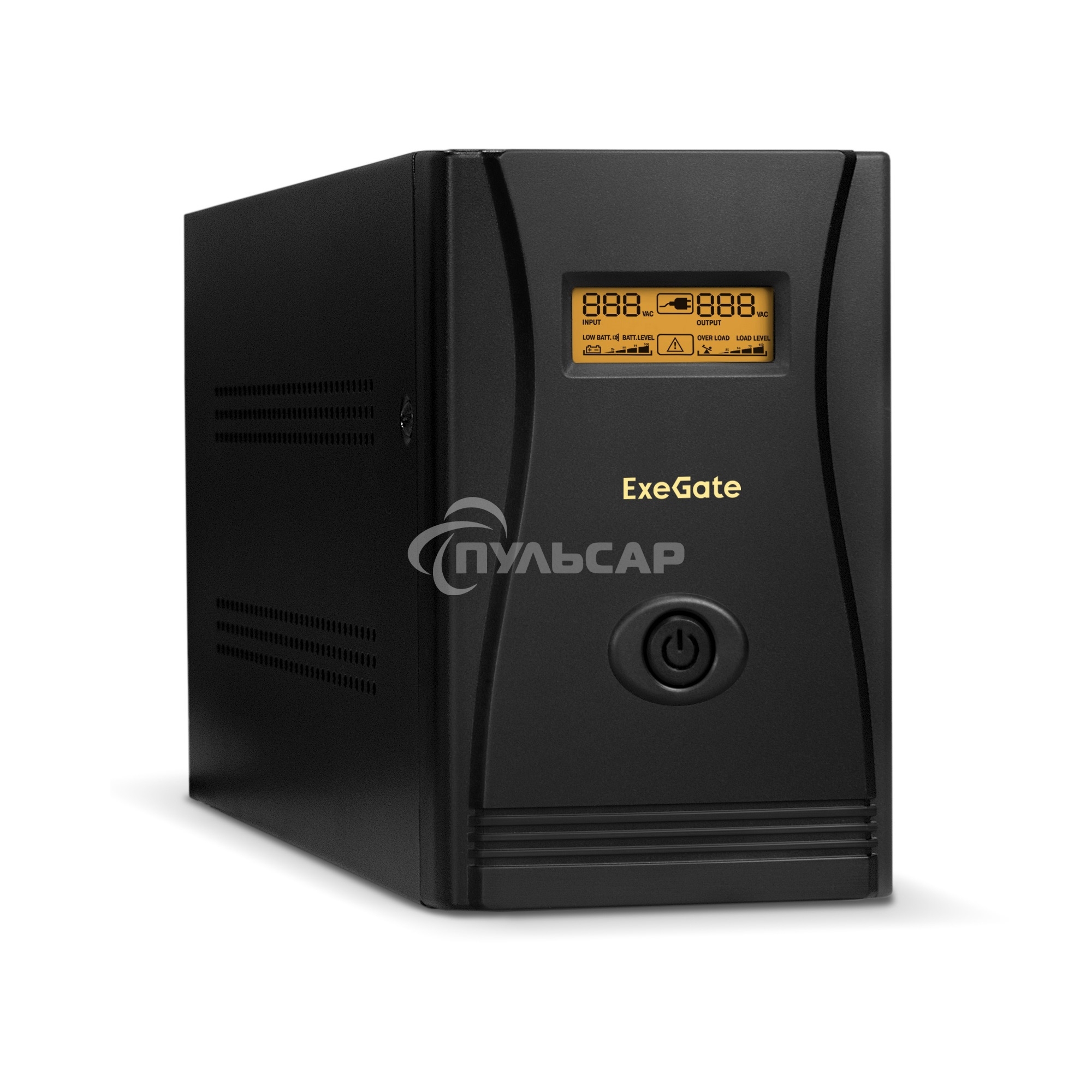 Источник бесперебойного питания ExeGate SpecialPro Smart LLB-2200.LCD.AVR.EURO.RJ 2200VA/1300W, LCD, AVR, 4 евророзетки, RJ45/11, черный