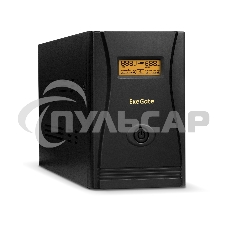 Источник бесперебойного питания ExeGate SpecialPro Smart LLB-2200.LCD.AVR.EURO.RJ 2200VA/1300W, LCD, AVR, 4 евророзетки, RJ45/11, черный