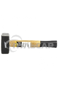 Кувалда, 1000 г, кованая головка, деревянная двухцветная рукоятка Sparta