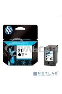 Картридж струйный HP 21 C9351AE черный для HP DJ 3920/3940/PSC 1410