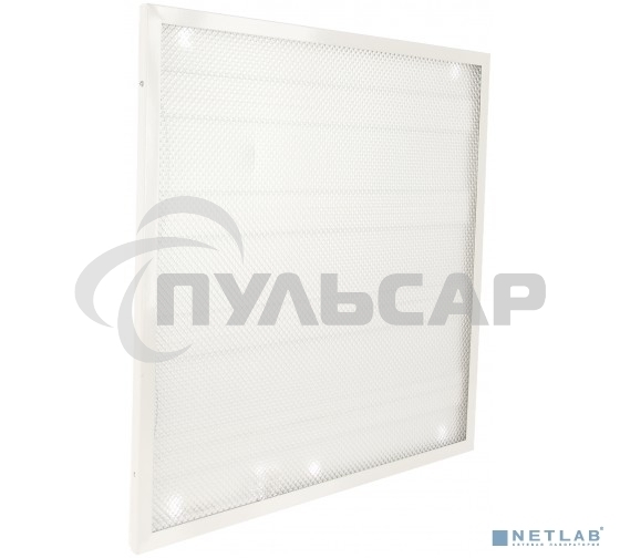 Светильник светодиодный Gauss IP20 595*595*19мм 36W 2900lm 4000K офисный призм. рассеиватель 1/4