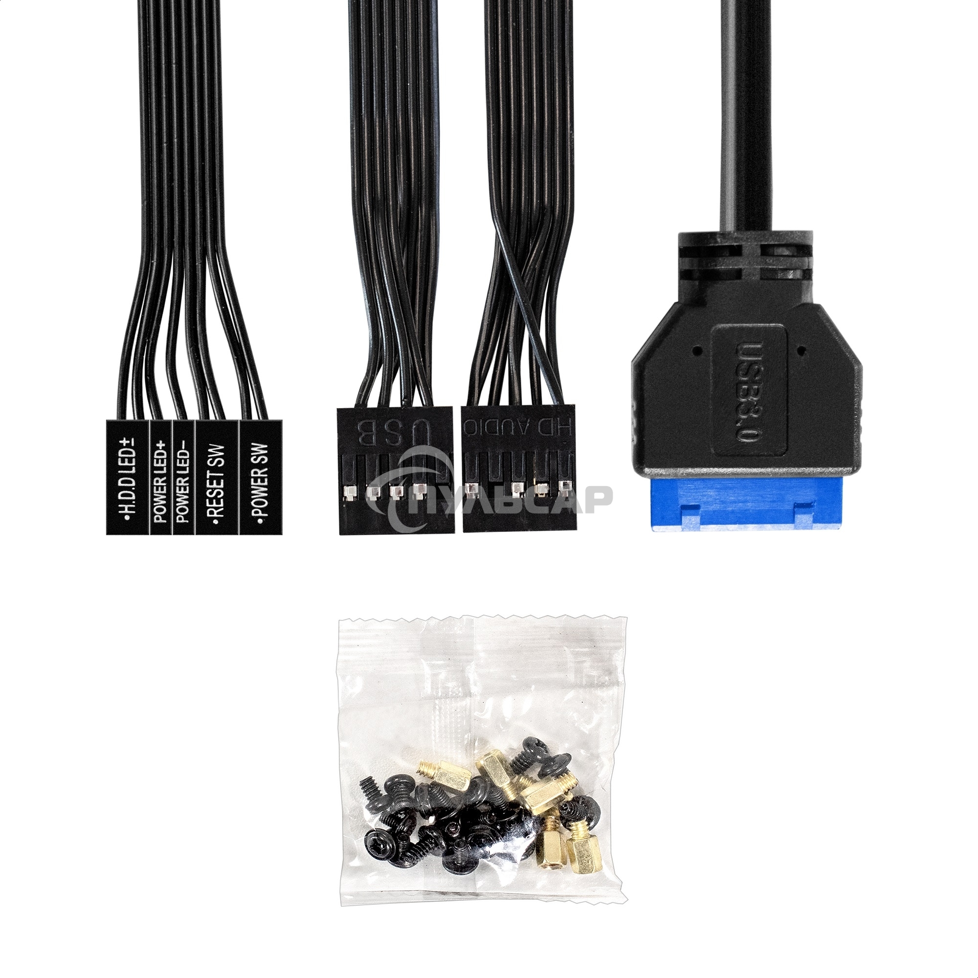 Компьютерный корпус Minitower ExeGate EX298810RUS BAA-403U2 (mATX, без БП, 1*USB+2*USB 3.0, HD Audio, черный)