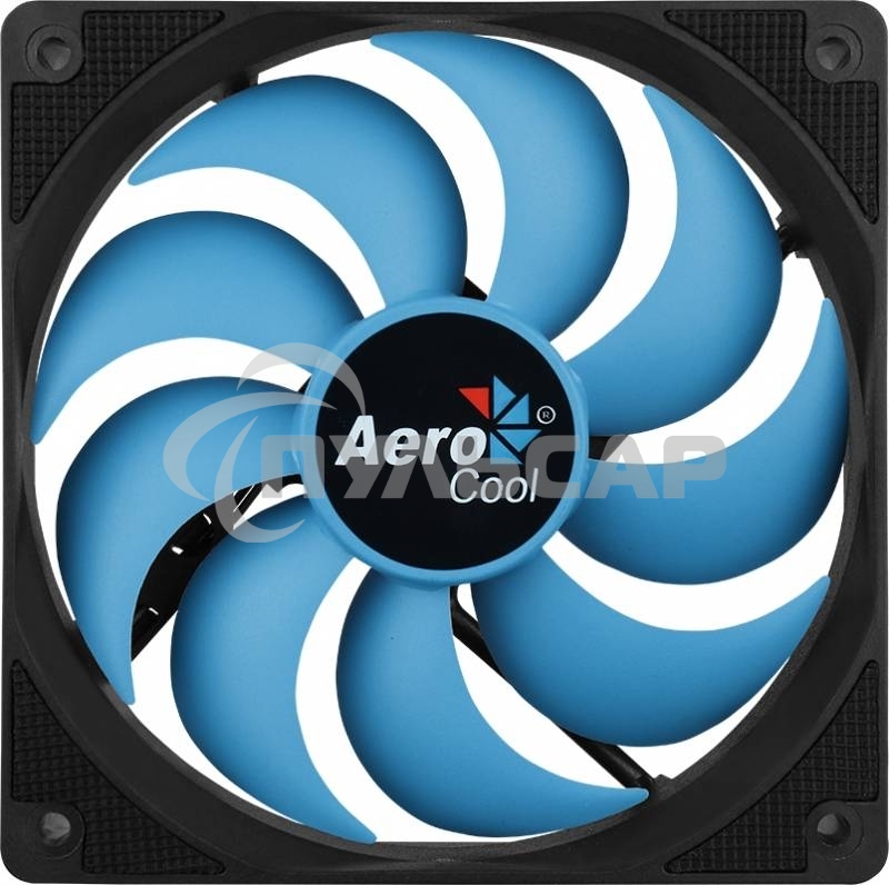 Вентилятор для корпуса AeroCool / Formula Motion 12 Plus черный, 120 мм, 1200 об/мин, 22.1 дБ, 3 pin